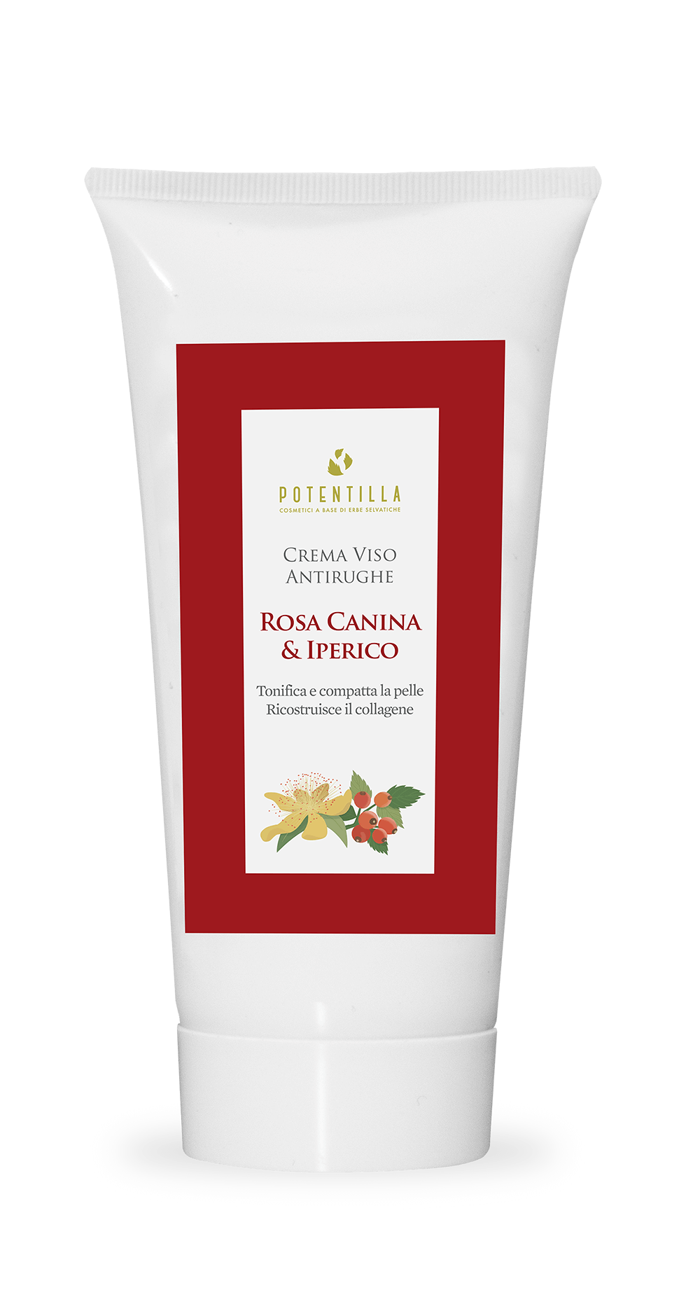 Cosmetici-a-base-di-piante-selvatiche-crema-viso-rosa-canina-e-iperico